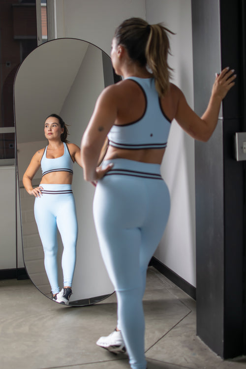 FLAIR LEGGINGS AZUL CLARO