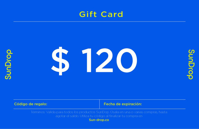 Sundrop Gift Card