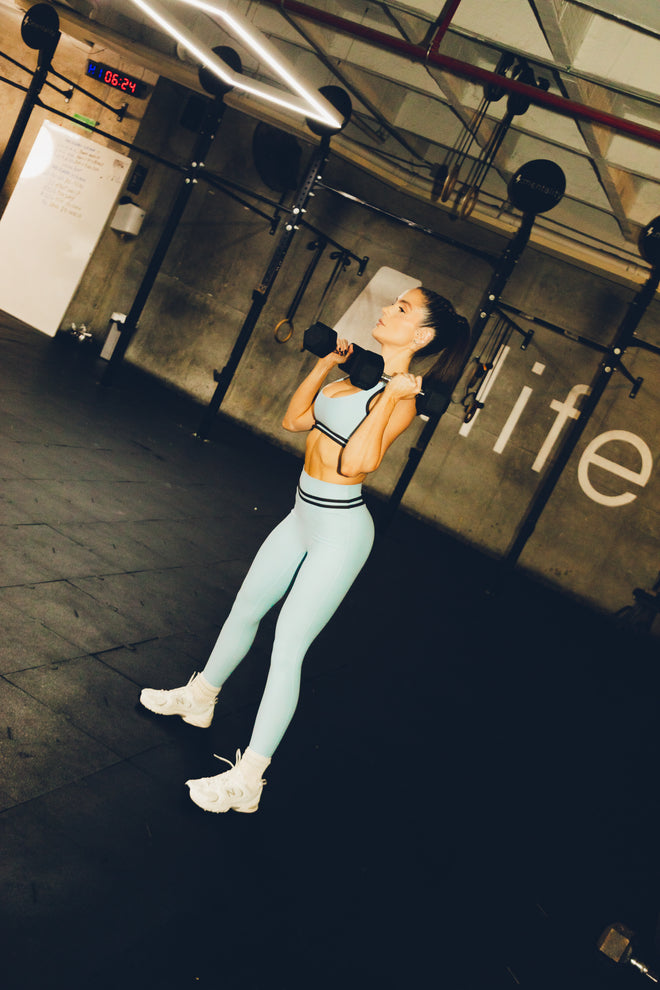 FLAIR LEGGINGS AZUL CLARO