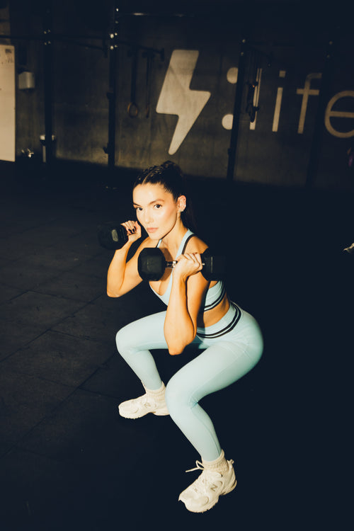 FLAIR LEGGINGS AZUL CLARO