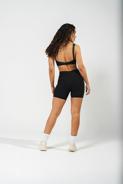 ONYX BIKER GLITTER NEGRO