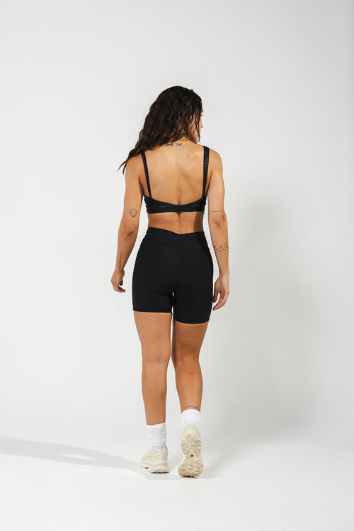 ONYX BIKER GLITTER NEGRO