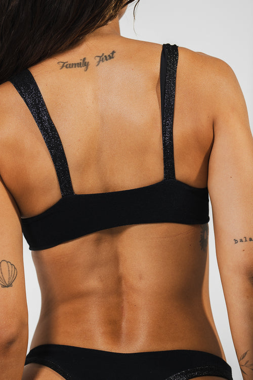 ECLIPSE TOP GLITTER NEGRO